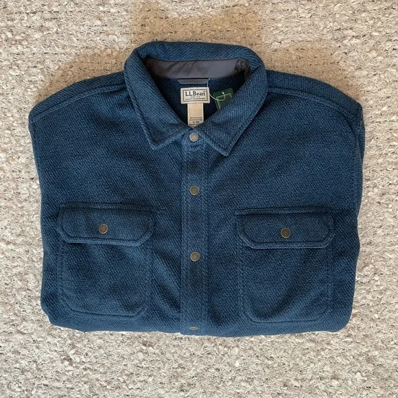 NWT! Men’s LL Bean Fleece Jacket - Picture 9 of 9